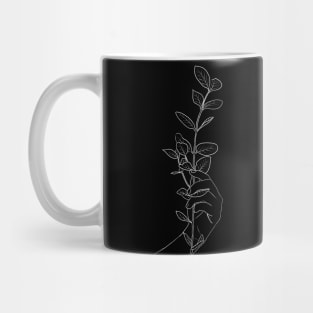 Modern minimalist hand Mug